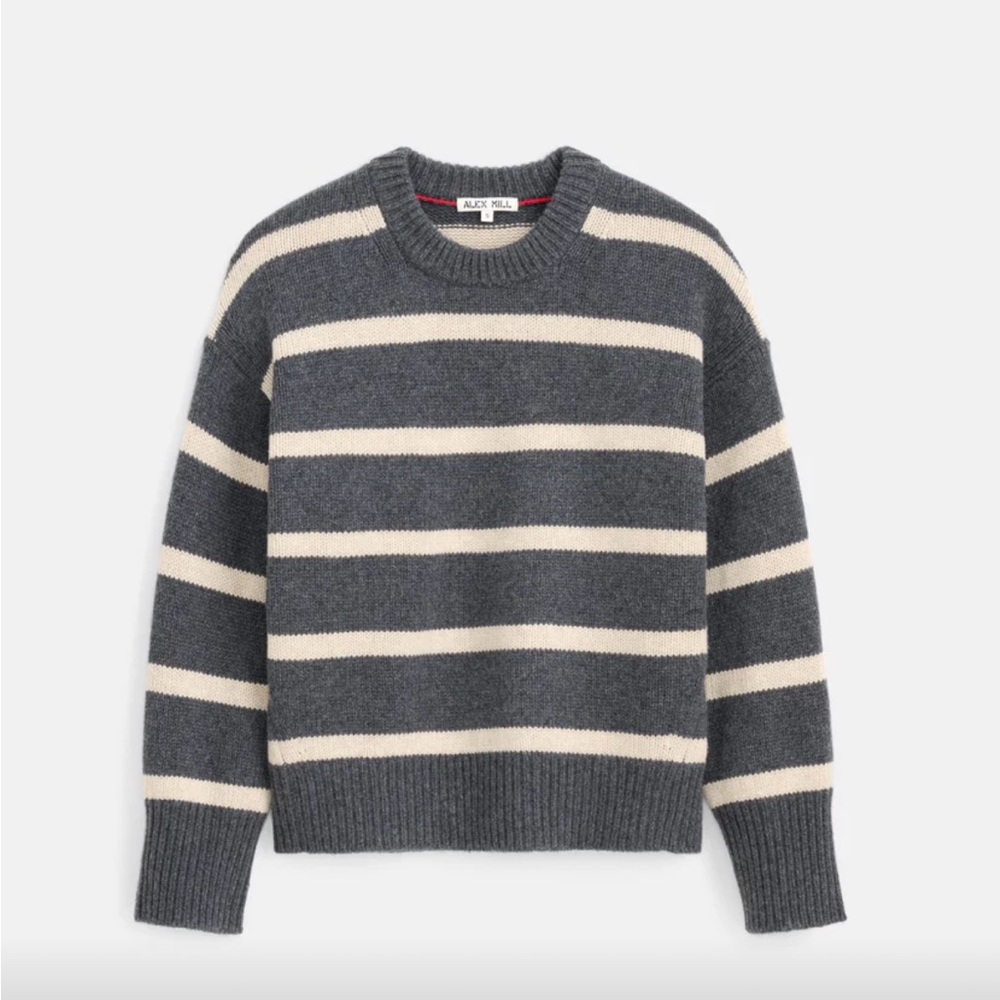 NWT Alex Mill Striped Crewneck Sweater